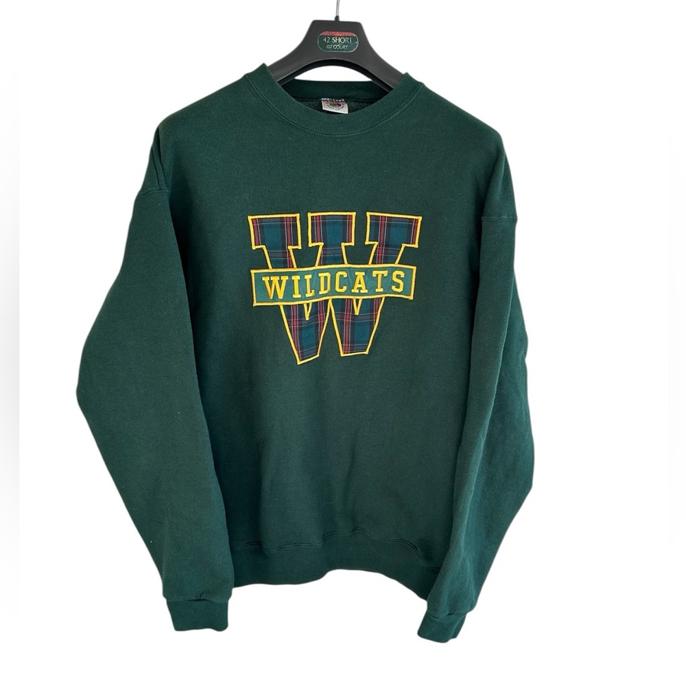 Vintage Fruit of the Loom Wildcats Crewneck XXL